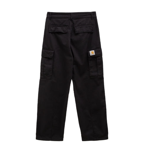 Carhartt WIP Cole Cargo Pant Black Garment Dyed I031218.89.GD.00 Degli Uberti