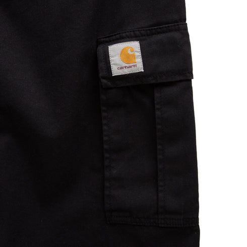 Carhartt WIP Cole Cargo Pant Black Garment Dyed I031218.89.GD.00 Degli Uberti