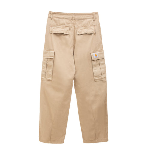 Carhartt WIP Cole Cargo Pant Leather Garment Dyed I031218.8Y.GD.00 Degli Uberti