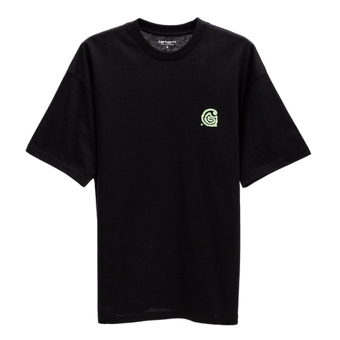 Carhartt Wip S/S Helix T-Shirt Black I035194 4068584265495 Front Degliuberti