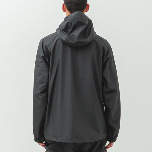 Goldwin Rip-Stop Hooded Jacket Black GL15145 4571657123627 Fit Back Degli Uberti