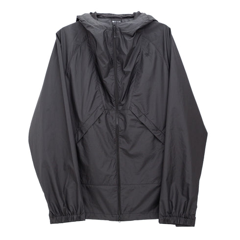 Goldwin Rip-Stop Hooded Jacket Black GL15145 4571657123627 Front Degli Uberti