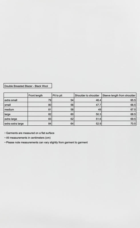 Mfpen - Double Breasted Blazer