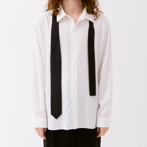 Mfpen Formal tie Black Fit Degli Uberti