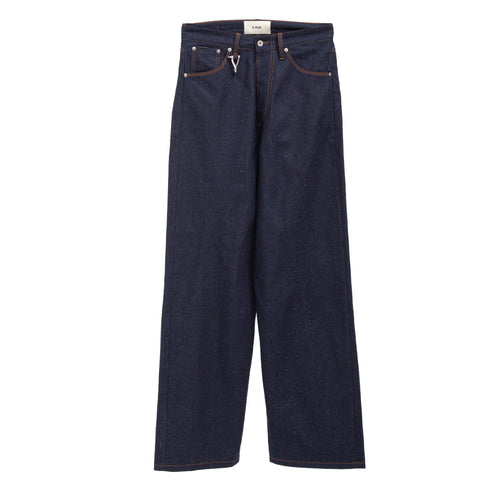 O Files Selvedge Raw Denim Indigo Front Degliuberti