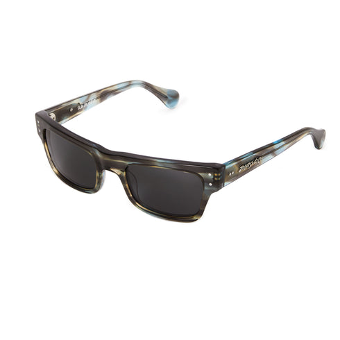Polar Skate Co x Sun Buddies Hideo Sunglasses Teal Smoke Degli Uberti