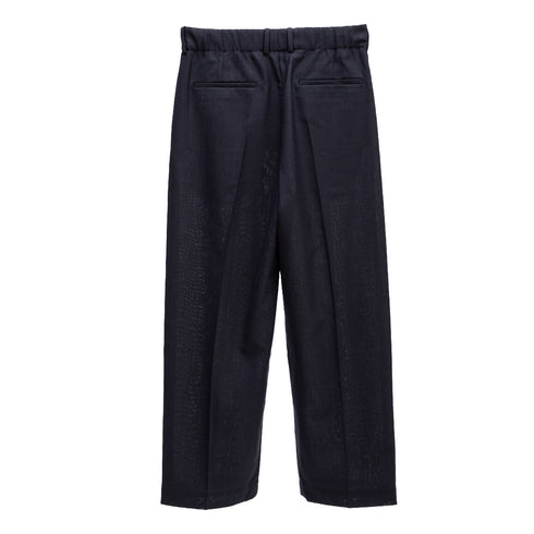 Studio Nicholson Noam Pant Darkest Navy SNM-1186 5063478064344 Back Degliuberti