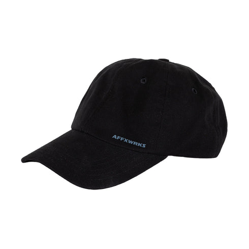 AFFWRKS WRKS Cap Black FW24AC06 Degli Uberti