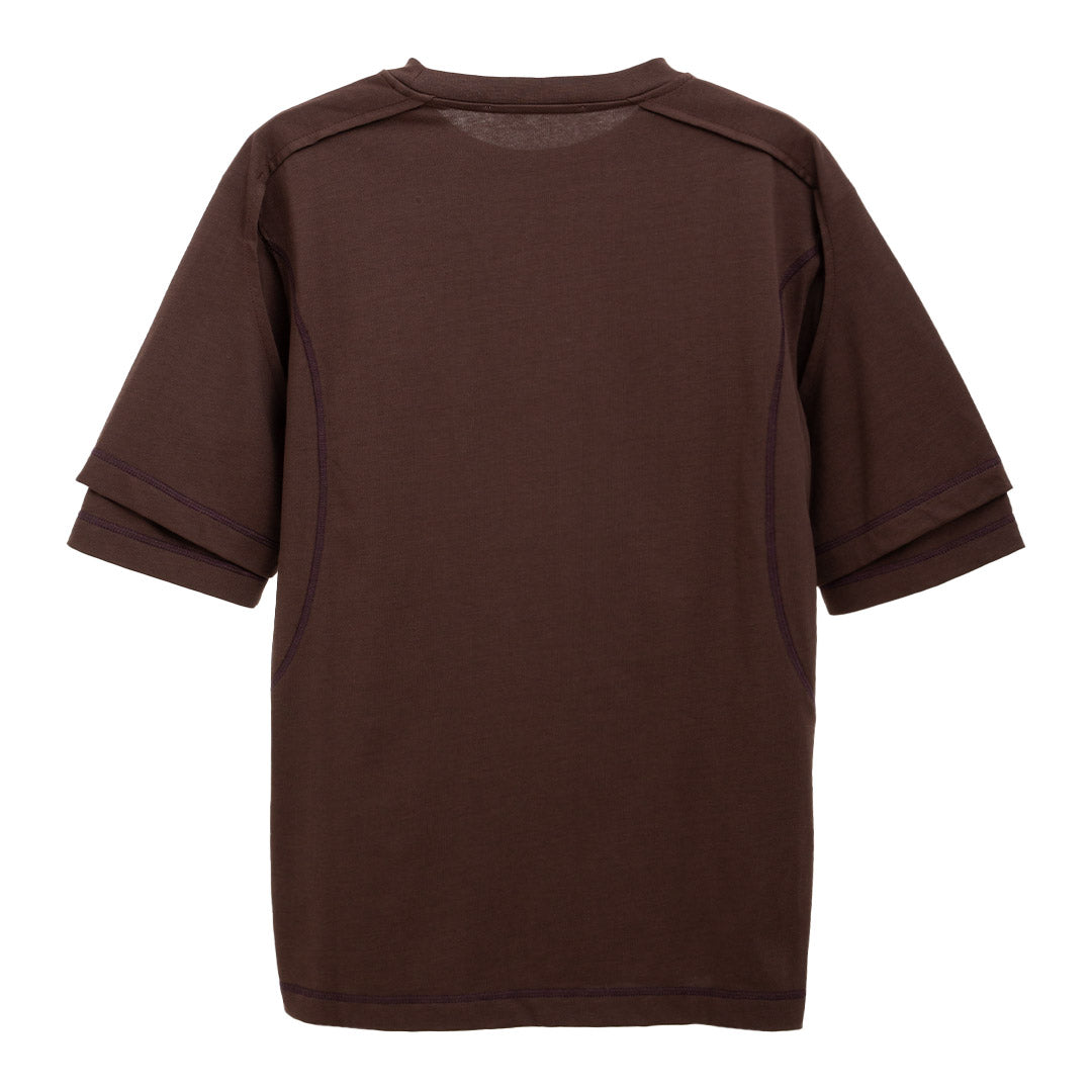 AFFXWRKS Dual Sleeve S/S T-Shirt Shale Brown – Degli Uberti