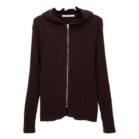 AFFXWRKS Knit Hoodie Russet FW24KN02 Degli UBerti