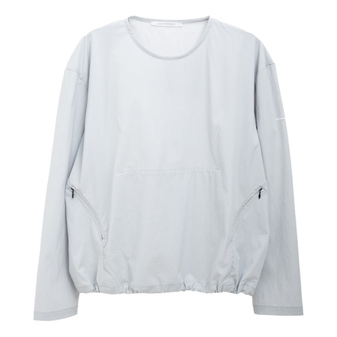 AFFXWRKS Shell Pullover Mineral Grey SS24ML04 Degli Uberti