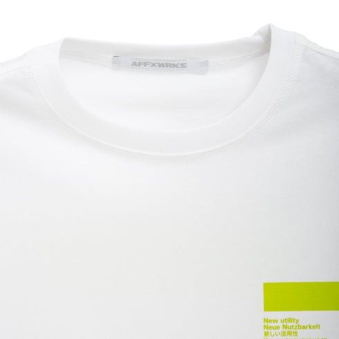 AFFXWRKS Standardised T-Shirt Optic White SS24T02 Degli Uberti