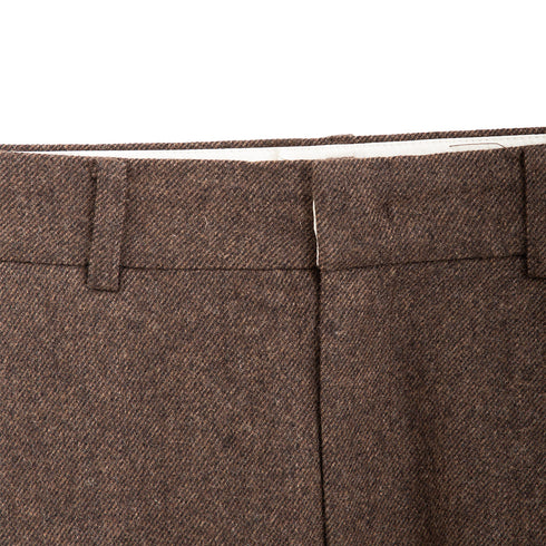 Amomento Wool Martin Pants Brown AM24FWM10PT Degli Uberti