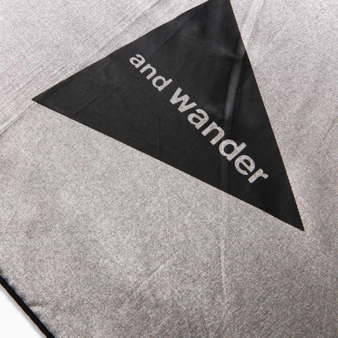 And Wander EuroSchirm x And Wander Umbrella UV Silver Degli Uberti