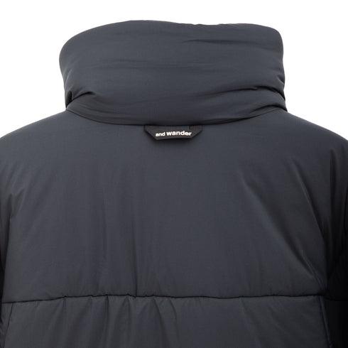 And Wander Top Fleece Coat Charcoal Degli Uberti