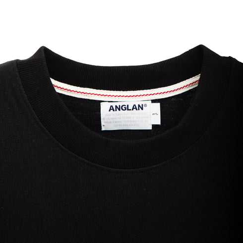 Anglan Hidden Wappen Pocket Half Tee Black 6109100010 Degli Uberti