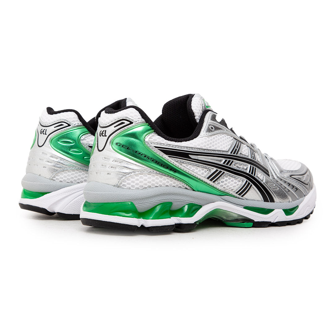 Asics GELKAYANO 14 White/Malachite Green Degli Uberti