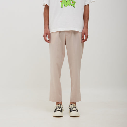 Bonsai Jogger Wool Pant Sand PT001-V2 Degli Uberti