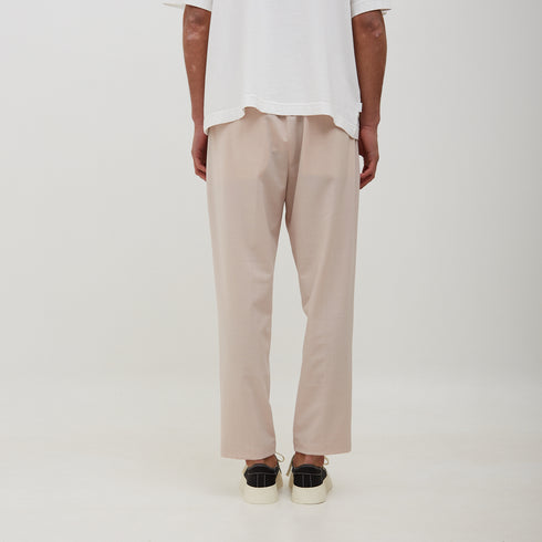 Bonsai Jogger Wool Pant Sand PT001-V2 Degli Uberti