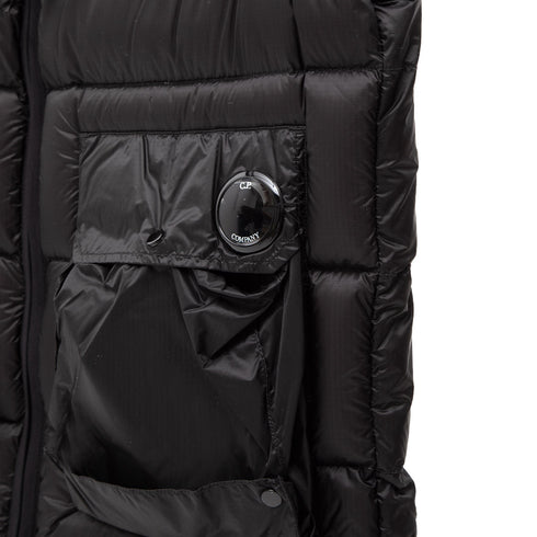 C.P. Company D.D. Shell Down Vest Black 999 15CMOW203A Degli Uberti