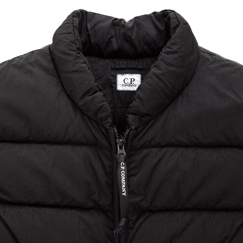C.P. Company Eco-Chrome R Down Vest Black 999 15CMOW030A Degli Uberti