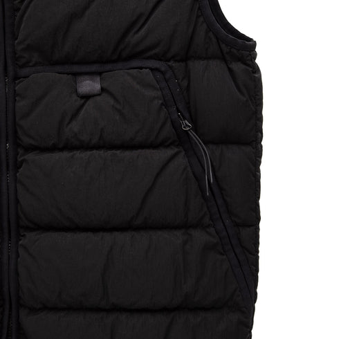C.P. Company Eco-Chrome R Down Vest Black 999 15CMOW030A Degli Uberti
