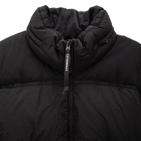 C.P. Company Eco-Chrome R Mixed Down Jacket Black 999 15CMOW175A Degli Uberti