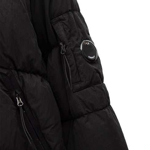 C.P. Company Eco-Chrome R Mixed Down Jacket Black 999 15CMOW175A Degli Uberti