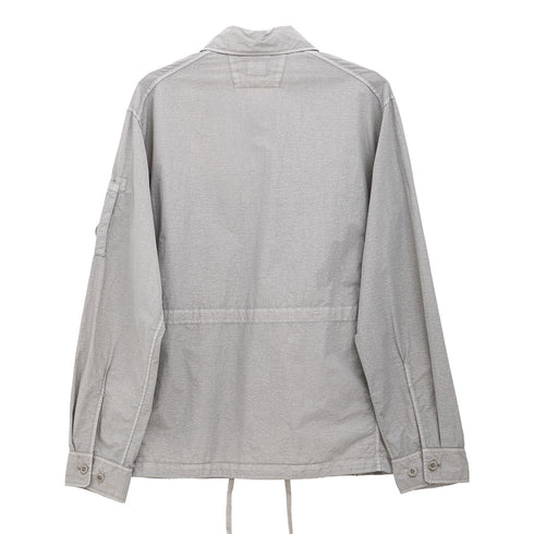 C.P. Company Flatt Nylon Utility Overshirt Drizzle 913 16CMOS015A-005991G Degli Uberti