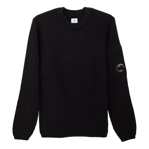 C.P. Company Lambswool GRS Crewneck Full Knit 17CMKN052A-110149A Degli Uberti