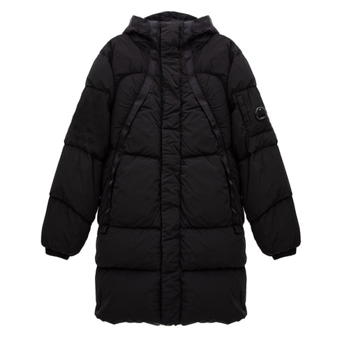 C.P. Company Nycra-R Hooded Black 999 15CMOW253A Degli Uberti