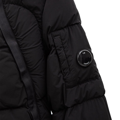 C.P. Company Nycra-R Hooded Black 999 15CMOW253A Degli Uberti