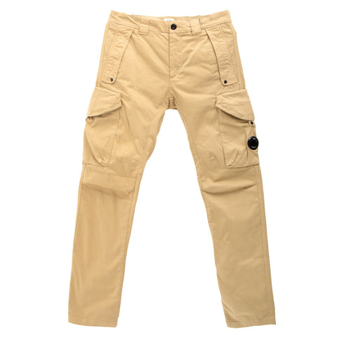 C.P. Company Stretch Sateen Ergonomic Pants Mojave Desert 317 15CMPA058A Degli Uberti