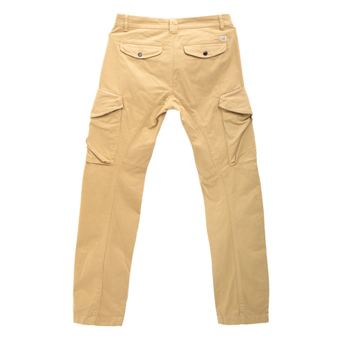 C.P. Company Stretch Sateen Ergonomic Pants Mojave Desert 317 15CMPA058A Degli Uberti