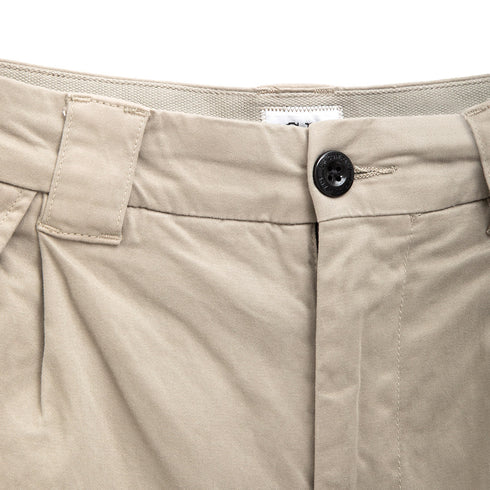 C.P. Company Stretch Sateen Loose Cargo Pant Silver Sage 335 15CMPA123A Degli Uberti