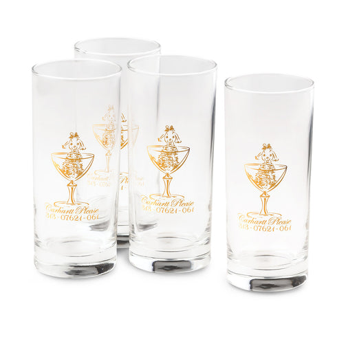 Carahrtt WIP Carhartt Please Glass Set Glass Clear/Gold I033283.17U.XX.06 Degli Uberti