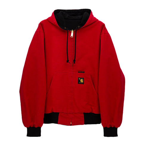 Carhartt 50 Years Anniversary OG Active Jacket Canvas Black/USA Red I036412 4068584389023 Front Reverse Degliuberti