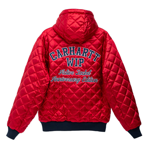 Carhartt 50 Years Anniversary OG Active Jacket Canvas Blue/USA Red 4068584347306 Reverse Back Degliuberti