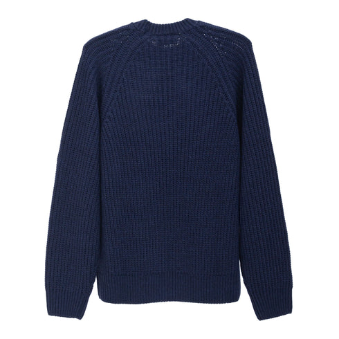 Carhartt Firth Sweater Dark Navy I035388 4068584224577 Back Degliuberti