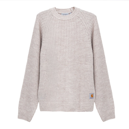 Carhartt Firth Sweater Fleur De Sel I035388 4068584224584 Front Degliuberti