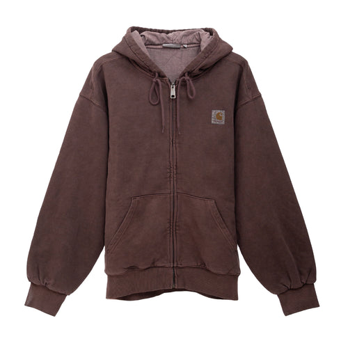 Carhartt Hooded Vista Jacket Palisander Garment Dyed I029524 4068584215742 Front Degliuberti