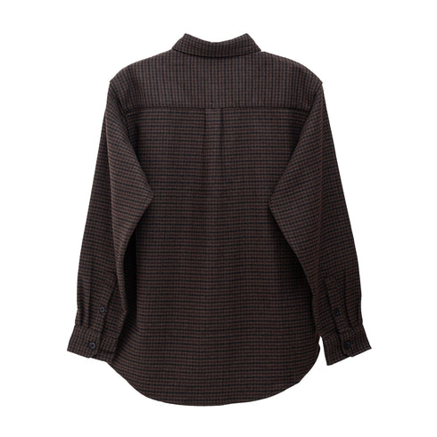 Carhartt L/S Lowis Shirt Lowis Houndstooth/Vitola Heather I035328 4068584202636 Back Degliuberti