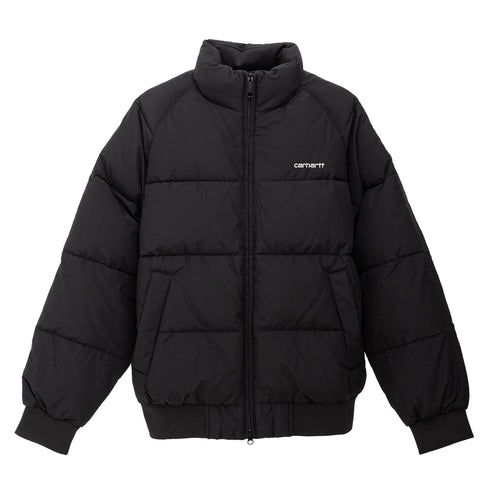 Carhartt Nebraska Jacket Black/White I035345 4068584305122 Front Degliuberti