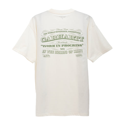 Carhartt S/S 3 One 3 T-Shirt Wax I035503 4068584319761 Back Degliuberti