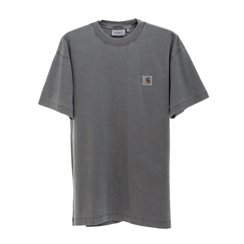Carhartt S/S Vista T-Shirt Black Garment Dyed I030780 4068584220876 Front Degliuberti