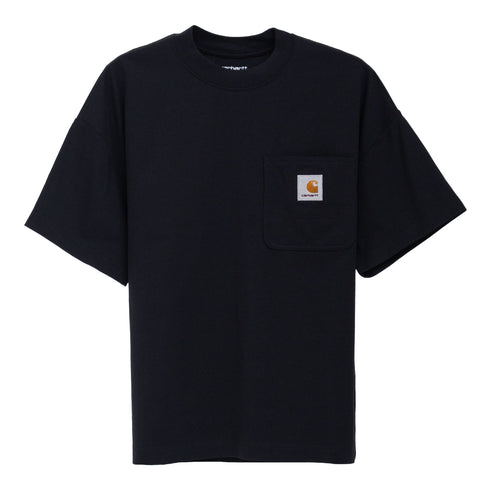 Carhartt S/S Work Pocket T-Shirt Black I035523 4068584206399 Front Degliuberti