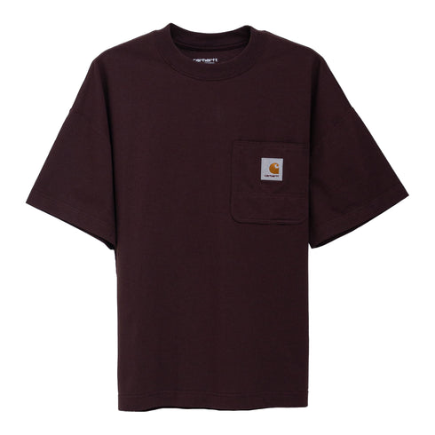 Carhartt S/S Work Pocket T-Shirt Palisander I035523 4068584206191 Front Degliuberti