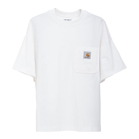 Carhartt S/S Work Pocket T-Shirt White I035523 4068584206092 Front Degliuberti