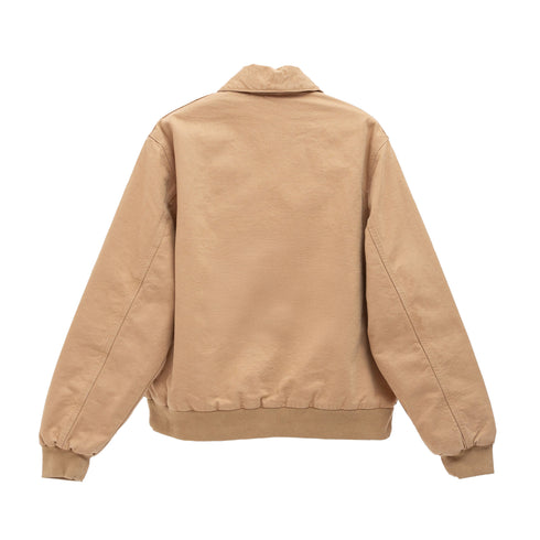 Carhartt Stanton Jacket Dusty H Brown Stone Washed I035617 4068584349355 Back Degliuberti