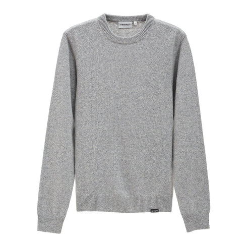 Carhartt WIP Alten Sweater Grey Heather I033917 Front Degli Uberti